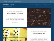 Tablet Screenshot of garten-eden.org